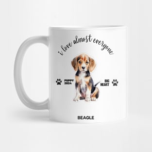 Beagle i love almost everyone Mug